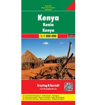 Road Maps Africa f&b Autokarte Kenya 1:1.000.000 Freytag-Berndt und ARTARIA