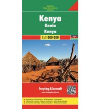 Straßenkarten Afrika f&b Autokarte Kenya 1:1.000.000 KOMPASS freytag & berndt