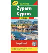 Road Maps Cyprus Zypern, Top 10 Tips, Auto- & Freizeitkarte 1:150.0000 Freytag-Berndt und ARTARIA