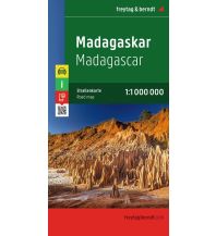 Straßenkarten Afrika f&b Autokarte Madagaskar 1:1 Mio. KOMPASS freytag & berndt