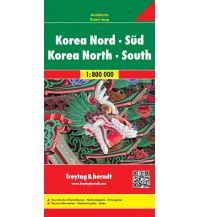 Straßenkarten f&b Autokarte Korea Nord - Süd 1:800.000 KOMPASS freytag & berndt