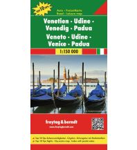 Straßenkarten Italien freytag & berndt Auto + Freizeitkarte Venetien - Udine - Venedig - Padua 1:150.000 KOMPASS freytag & berndt