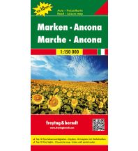 Straßenkarten Italien freytag & berndt Auto + Freizeitkarte Marken - Ancona 1:150.000 KOMPASS freytag & berndt