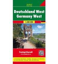 Straßenkarten freytag & berndt Auto + Freizeitkarte Deutschland West 1:500.000 KOMPASS freytag & berndt