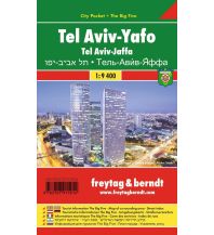 City Maps Tel Aviv-Jaffa, Stadtplan 1:9.400, City Pocket + The Big Five  Freytag-Berndt und ARTARIA
