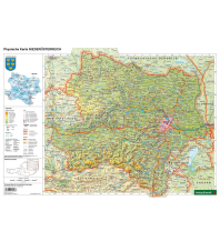Schulhandkarten f&b Schulhandkarte - Niederösterreich 1:450.000 Freytag-Berndt und ARTARIA