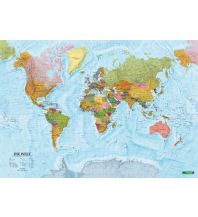 Poster and Wall Maps Wandkarte: Die Welt 1:40.000.000 Freytag-Berndt und Artaria