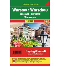 City Maps Warschau, Stadtplan 1:12.000, City Pocket + The Big Five Freytag-Berndt und ARTARIA
