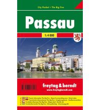 f&b Stadtpläne Passau, Stadtplan 1:4.000, City Pocket + The Big Five Freytag-Berndt und ARTARIA