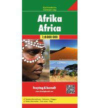 Road Maps f&b Kontinentkarte Afrika 1:8 Mio. Freytag-Berndt und ARTARIA