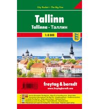 Stadtpläne Tallinn, Stadtplan 1:10.000, City Pocket + The Big Five KOMPASS freytag & berndt