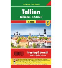 City Maps Tallinn, Stadtplan 1:10.000, City Pocket + The Big Five Freytag-Berndt und ARTARIA