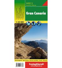 Wanderkarten Spanien WKE 5, Gran Canaria, Wanderkarte 1:50.000 KOMPASS freytag & berndt