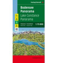 Road Maps Bodensee Panorama, Freizeitkarte 1:75.000 Freytag-Berndt und ARTARIA