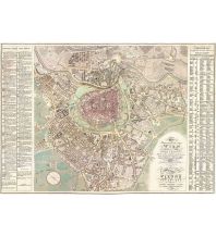 Poster and Wall Maps Wandkarte: Wien und dessen Vorstädten 1824 Freytag-Berndt und Artaria