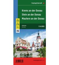 City Maps Krems an der Donau mit Stein und Mautern, Stadtplan 1:14.000 Freytag-Berndt und ARTARIA