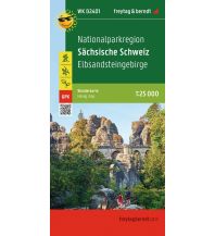 Hiking Maps Germany Nationalparkregion Sächsische Schweiz, Wanderkarte 1:25.000 Freytag-Berndt und ARTARIA