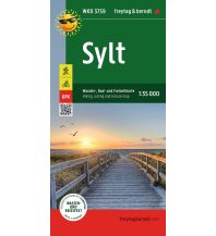 Hiking Maps Germany Sylt, Wander-, Rad- und Freizeitkarte 1:35.000, freytag & berndt, WKD 3759 Freytag-Berndt und Artaria