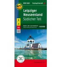 Hiking Maps Germany Leipziger Neuseenland - Südlicher Teil, Wander-, Rad- und Freizeitkarte 1:50.000, freytag & berndt, WKD 5661 Freytag-Berndt und ARTARIA