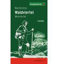 Wanderkarten Niederösterreich f&b Wanderatlas Waldviertel, Weinviertel KOMPASS freytag & berndt