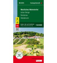 Wanderkarten Niederösterreich Westliches Weinviertel, Wander-, Rad- und Freizeitkarte 1:50.000, freytag & berndt, WK 0015 KOMPASS freytag & berndt