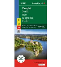 Hiking Maps Lower Austria Kamptal, Wander-, Rad- und Freizeitkarte 1:50.000, freytag & berndt, WK 0074 Freytag-Berndt und Artaria