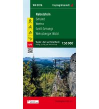 Wanderkarten Niederösterreich Nebelstein, Wander-, Rad- und Freizeitkarte 1:50.000, freytag & berndt, WK 0076 KOMPASS freytag & berndt