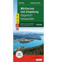 f&b Cycling Maps Wörthersee und Umgebung, Wander-, Rad- und Freizeitkarte 1:50.000, freytag & berndt, WK 0233 Freytag-Berndt und ARTARIA