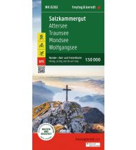 Hiking Maps Salzkammergut Salzkammergut, Wander-, Rad- und Freizeitkarte 1:50.000, freytag & berndt, WK 0282 Freytag-Berndt und Artaria