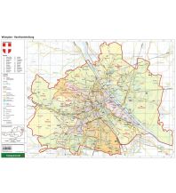 Schulhandkarten Schreibtischunterlage DUO, Schulhandkarte Wien 1:60.000 Freytag-Berndt und ARTARIA
