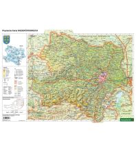Schulhandkarten Schreibtischunterlage DUO, Schulhandkarte Niederösterreich 1:450.000 Freytag-Berndt und ARTARIA