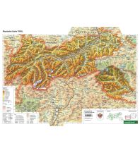 Schulhandkarten Schreibtischunterlage DUO, Schulhandkarte Tirol 1:400.000 Freytag-Berndt und ARTARIA