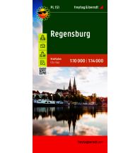 Stadtpläne Regensburg, Stadtplan 1:14.000 KOMPASS freytag & berndt