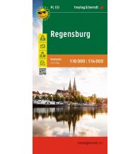 City Maps f&b City Map PL 151, Regensburg 1:10.000 / 1:14.000 Freytag-Berndt und ARTARIA