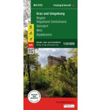 Wanderkarten Steiermark Graz und Umgebung, Wander-, Rad- und Freizeitkarte 1:50.000, freytag & berndt, WK 0133 KOMPASS freytag & berndt