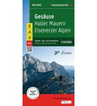 Wanderkarten Steiermark Gesäuse, Wander-, Rad- und Freizeitkarte 1:50.000, freytag & berndt, WK 0062 KOMPASS freytag & berndt