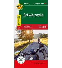 Motorradkarten Schweiz Schwarzwald, Motorradkarte 1:200.000, freytag & berndt Freytag-Berndt und Artaria