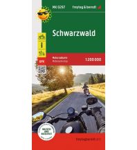 Motorcycle Maps Switzerland Schwarzwald, Motorradkarte 1:200.000, freytag & berndt Freytag-Berndt und Artaria