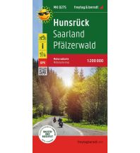 Motorcycle Maps France Hunsrück - Saarland - Pfälzerwald, Motorradkarte 1:200.000, freytag & berndt Freytag-Berndt und Artaria