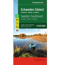 Road Maps Sweden Schweden Südost, Straßen- und Freizeitkarte 1:250.000, freytag & berndt Freytag-Berndt und ARTARIA