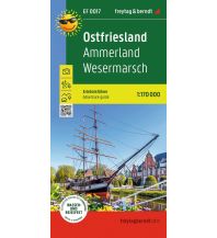 Road Maps Germany Ostfriesland, Erlebnisführer 1:170.000, freytag & berndt, EF 0017 Freytag-Berndt und ARTARIA