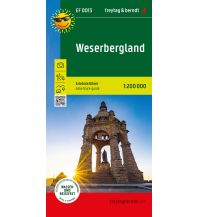 Straßenkarten Deutschland Weserbergland, Erlebnisführer 1:200.000, freytag & berndt, EF 0013 KOMPASS freytag & berndt