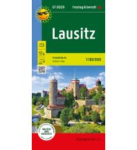 Straßenkarten Deutschland Lausitz, Freizeitkarte 1:180.000, freytag & berndt KOMPASS freytag & berndt
