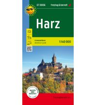 Straßenkarten Deutschland Harz, Erlebnisführer 1:140.000, freytag & berndt, EF 0006 KOMPASS freytag & berndt