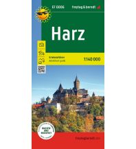 Straßenkarten Deutschland Harz, Erlebnisführer 1:140.000, freytag & berndt, EF 0006 KOMPASS freytag & berndt