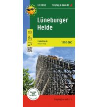 f&b Straßenkarten Lüneburger Heide, Erlebnisführer 1:190.000, freytag & berndt, EF 0033 KOMPASS freytag & berndt