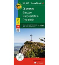 Hiking Maps Bavaria Chiemsee, Wander-, Rad- und Freizeitkarte 1:50.000, freytag & berndt, WKD 5203, mit Infoguide Freytag-Berndt und ARTARIA