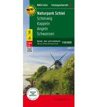 Wanderkarten Schleswig-Holstein Naturpark Schlei, Wander-, Rad- und Freizeitkarte 1:50.000, freytag & berndt, WKD 5424 KOMPASS freytag & berndt