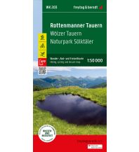Wanderkarten Steiermark Rottenmanner Tauern, Wander-, Rad- und Freizeitkarte 1:50.000, freytag & berndt, WK 0203 KOMPASS freytag & berndt