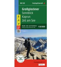 Wanderkarten Tirol Großglockner, Wander-, Rad- und Freizeitkarte 1:50.000, freytag & berndt, WK 120 KOMPASS freytag & berndt